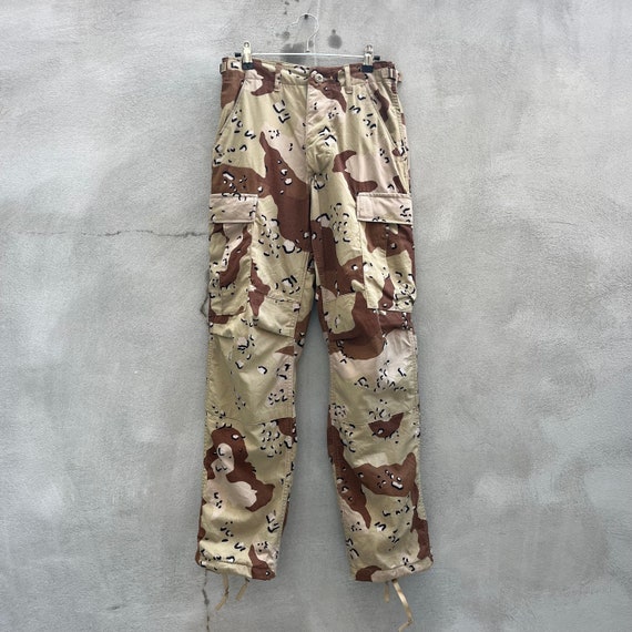 80's Military BDBU Desert Camouflage Combat Cargo 