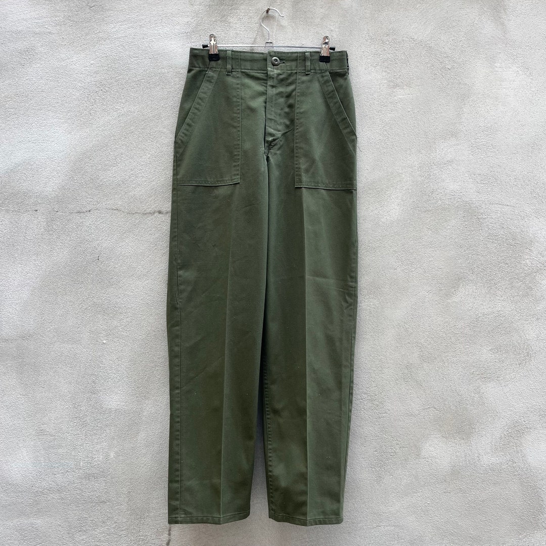 80s Military Fatigue Pants - Etsy
