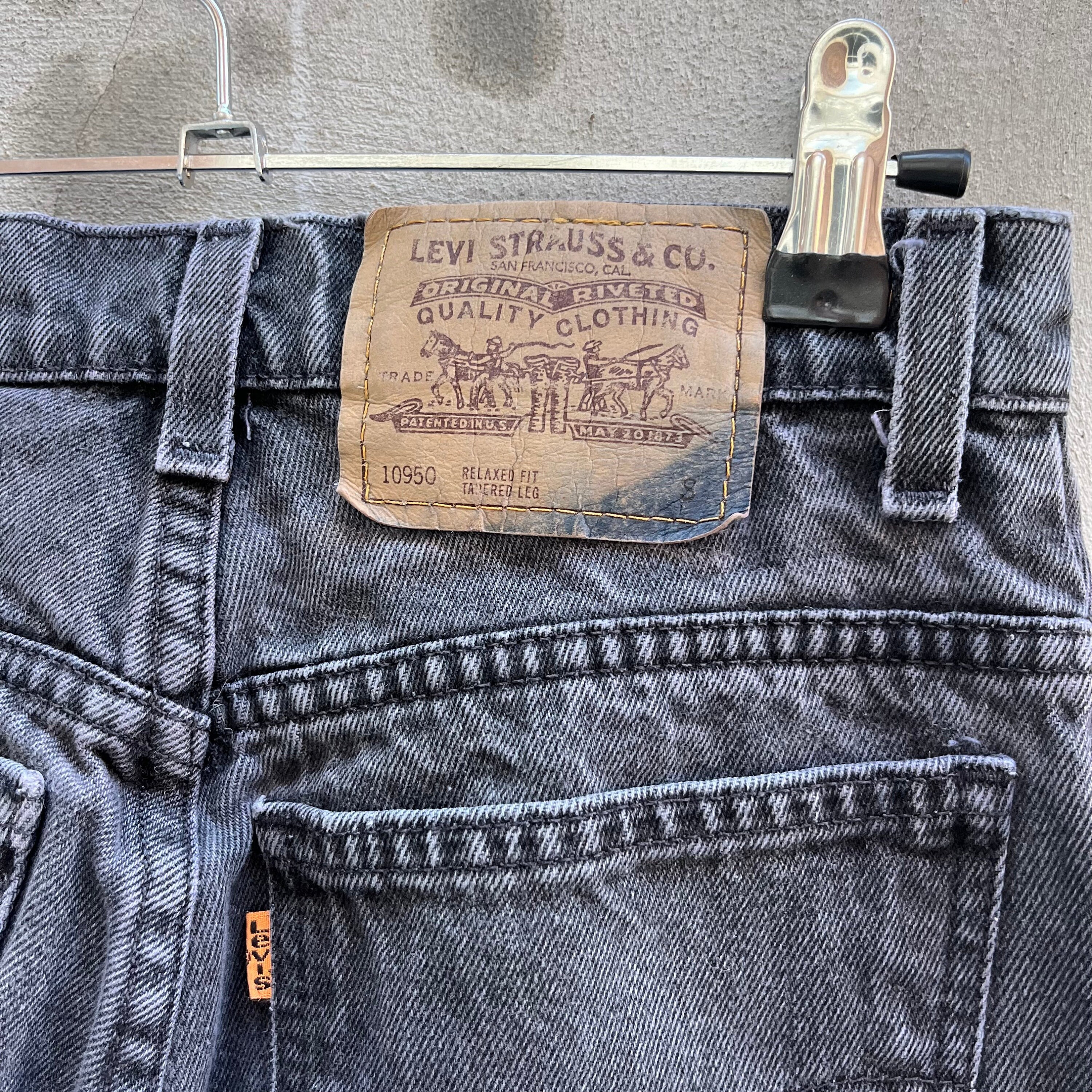 90's Levi's 950 Black Denim Jeans - Etsy Canada