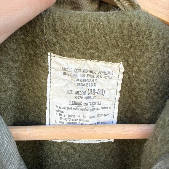 85' USN Stenciled A2 Deck Jacket - image 3