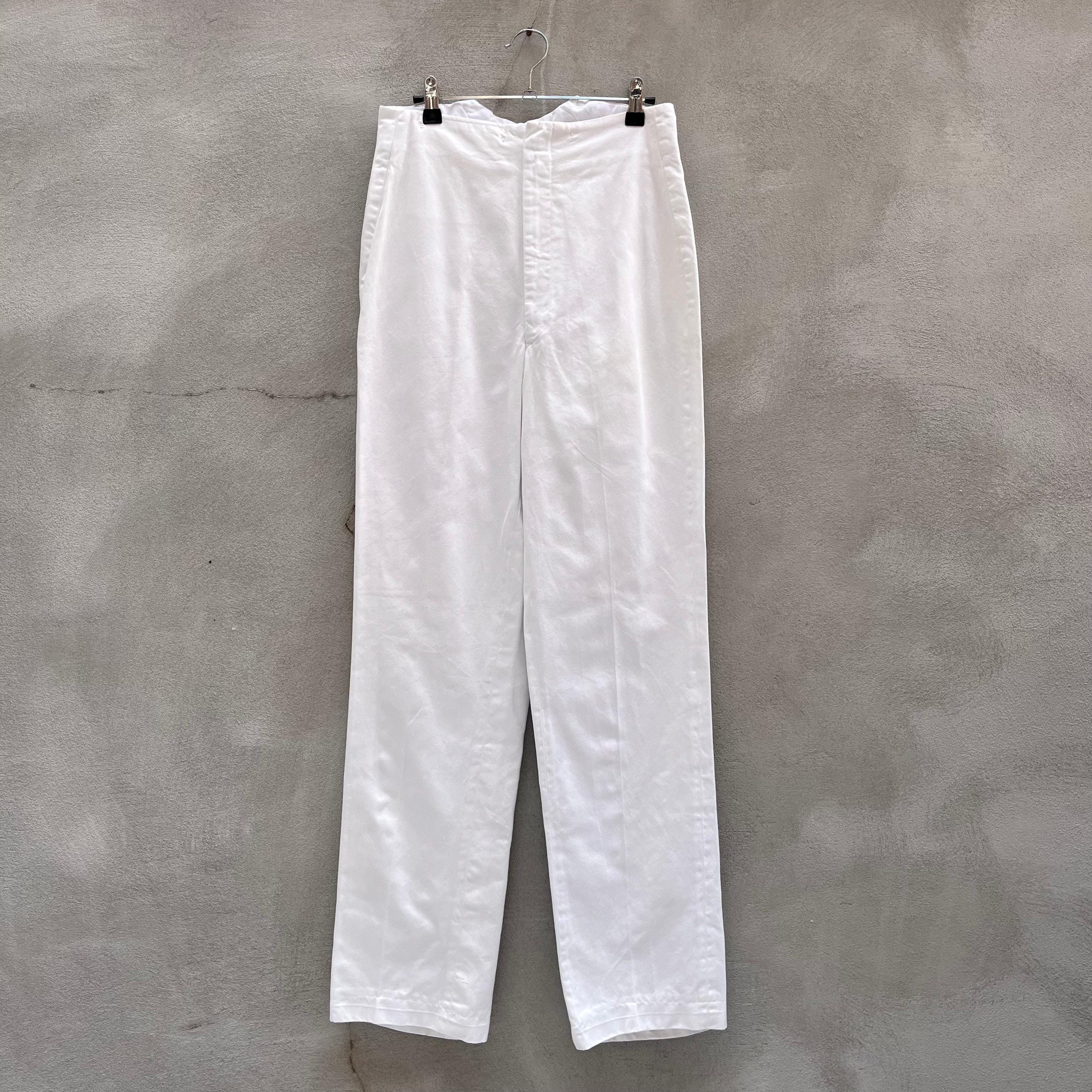 パンツ louren military work pants white/m パンツ louren military work pants white/m military work