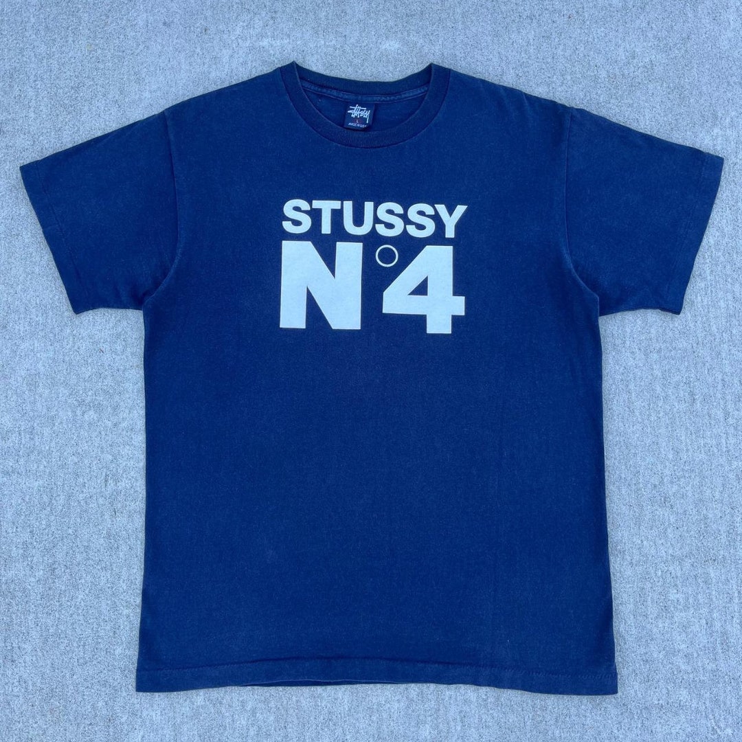 トップス Stussy 90s Vintage 90s Stussy Old Skool Flavor Adidas Shirt Large | eBay