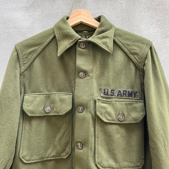 50’s Military Wool Button Down - image 2