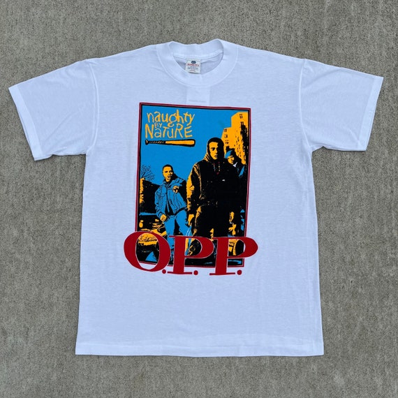 90’s Naughty By Nature O.P.P. Rap T-Shirt - image 1