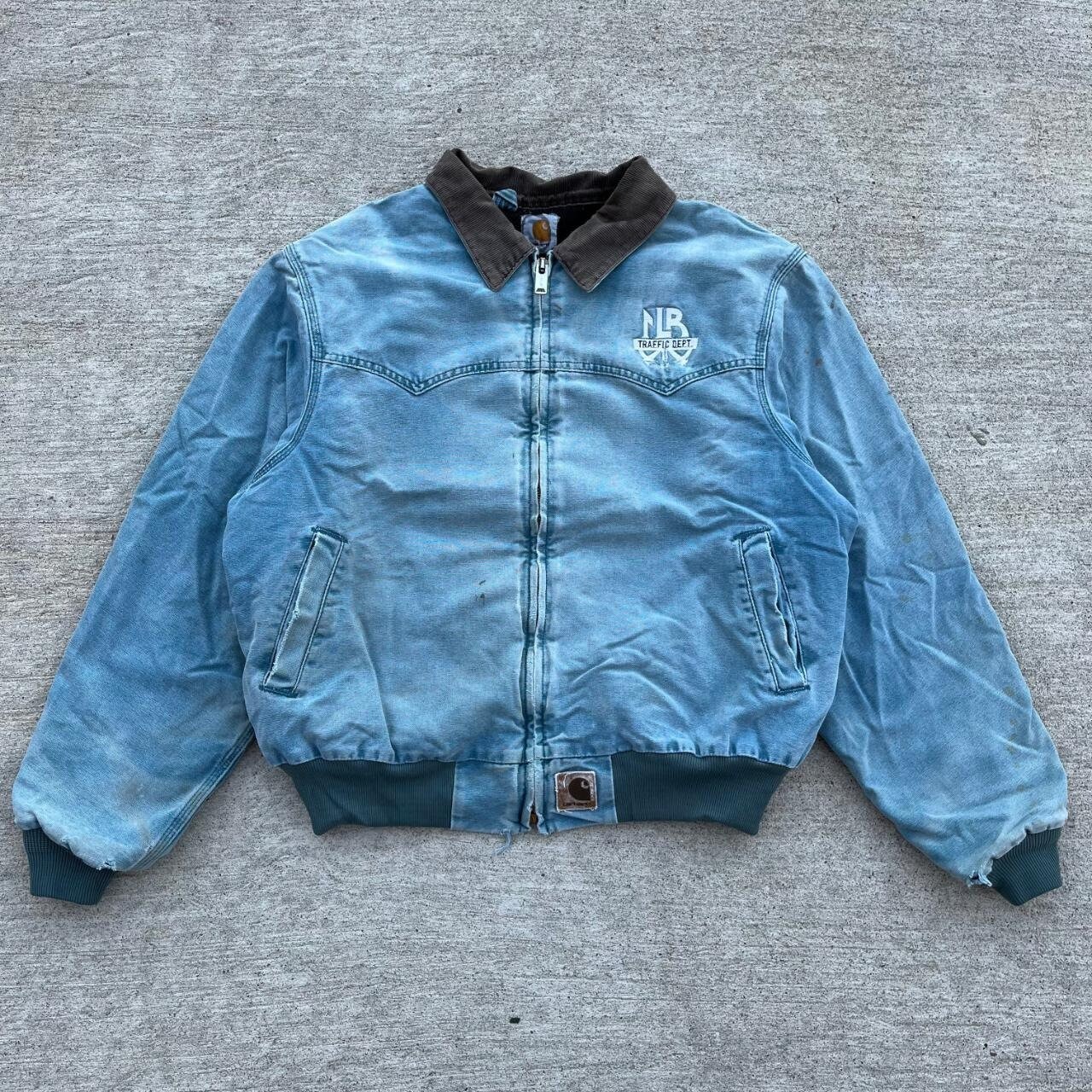 Blue Carhartt Jacket - Etsy