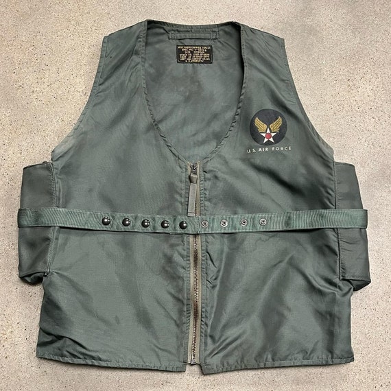 50s USAF E-1 Radio Carrier Vest - image 1