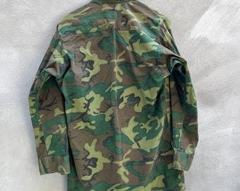 60's USMC ERDL Camo Slant Pocket Jungle Jacket - Etsy