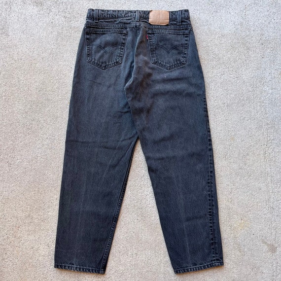 90’s Levi’s 550 Black Denim - image 2