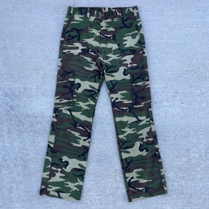 Original Finnish army camo pants M-62 Reversible suit