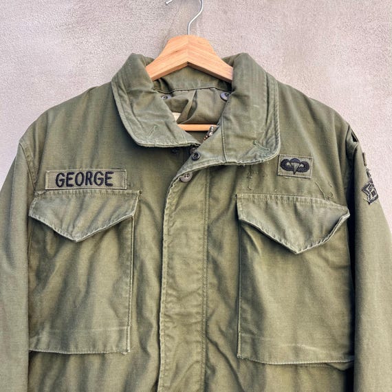 Patched Usaf Cold Weather M65 Feld Jacket & Lner Ma… - Gem - Foto 11