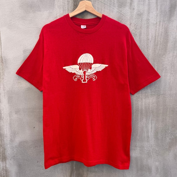 70’s Military 1st Airborne Graphic T-Shirt