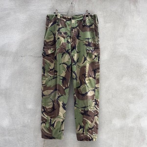 60’s British Military DPM Camouflage Cargo Pants