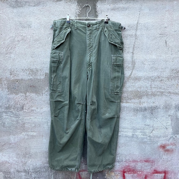 50's US Military M51 Cargo Pants - Etsy 50's US Military M51 Cargo Pants - Etsy
