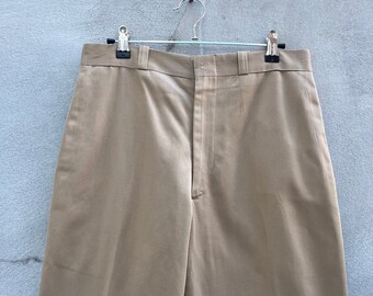 70s US Military Khaki Chino Pants - Etsy