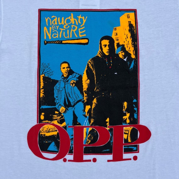 90’s Naughty By Nature O.P.P. Rap T-Shirt - image 3