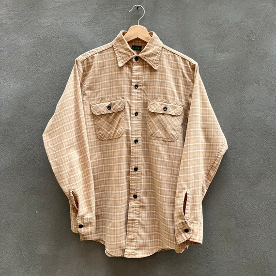 70’s Ely Plaid Button Down