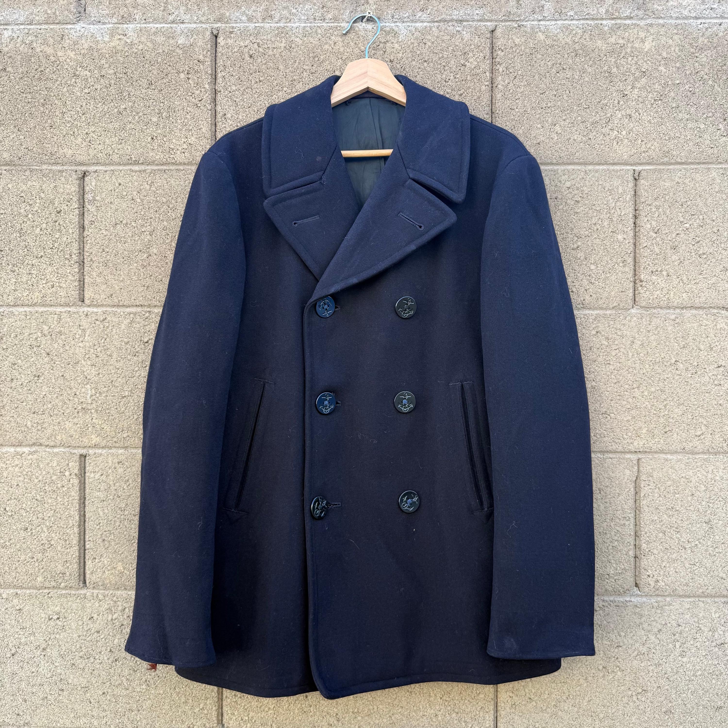1940s Us Navy Peacoat - Etsy