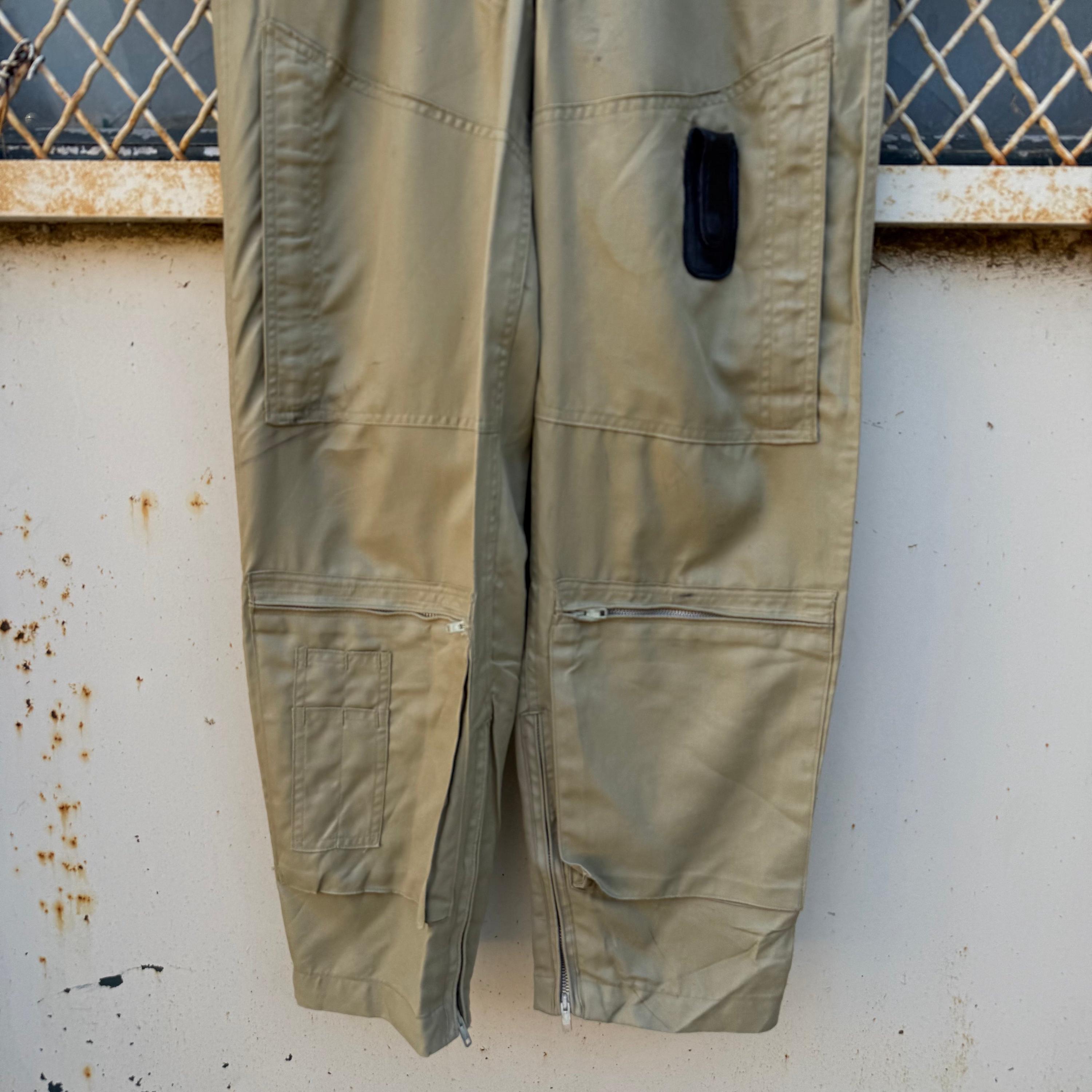 美品　米軍　アメリカ軍　カバーオールSuit Flying Summer  夏用 50's US Navy AER Tan Khaki Summer Flying Coverall - Etsy