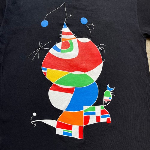 90’s Joan Miro Art sales T-Shirt