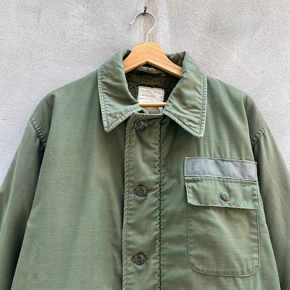 80’s Military USN A2 Deck Jacket - Gem