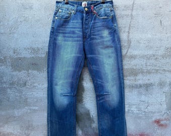 Vaqueros de mezclilla con calavera Ed Hardy (NOS) Y2K