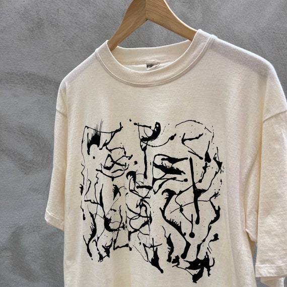 90’s Jackson Pollock Art T-Shirt - image 3