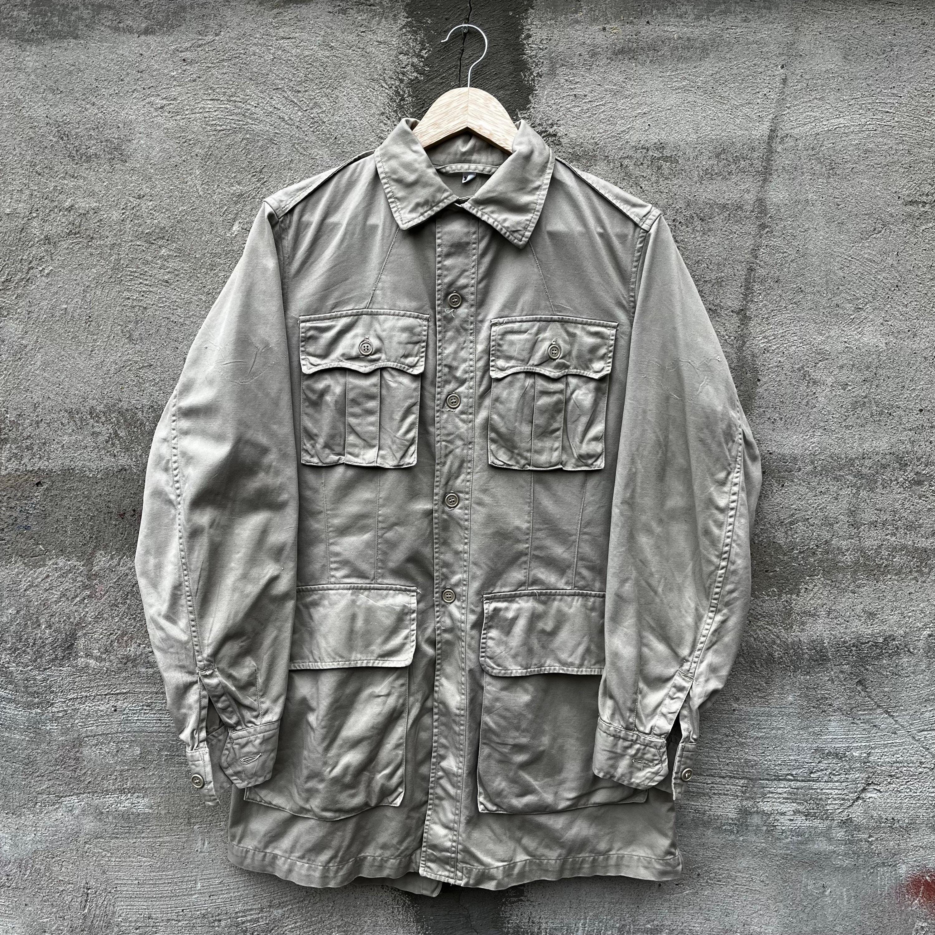 50s 米軍 USAF コットン トロピカルジャケット タン 38S