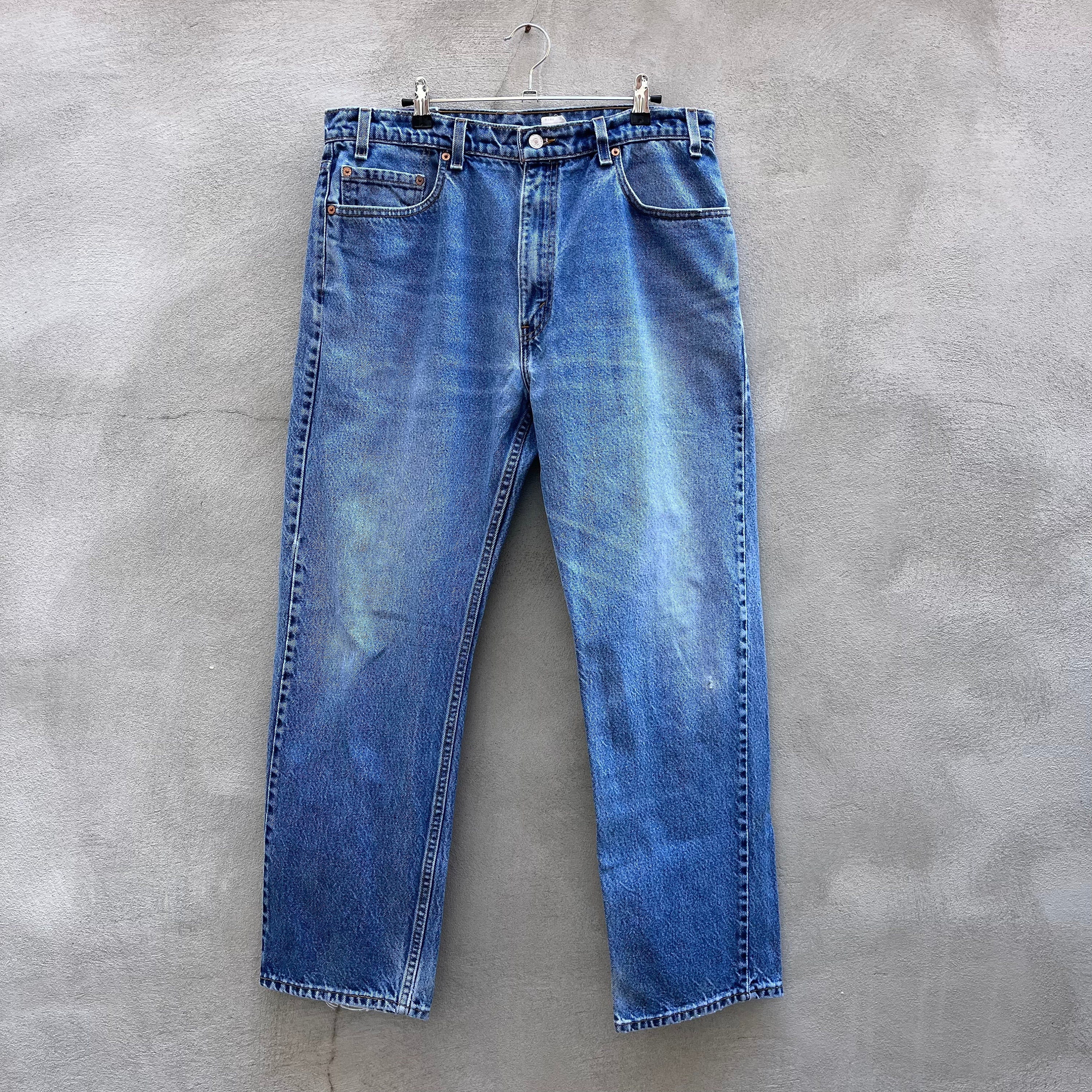 Caesar Washington Jr Jeans Blue Vintage Baggy Jeans 90s Hip Hop