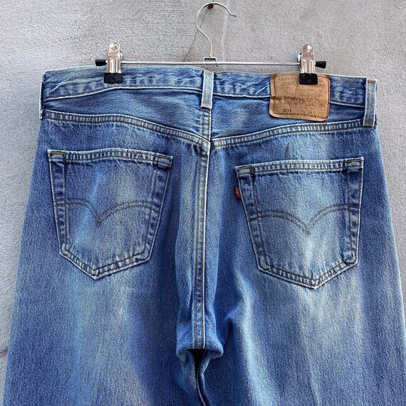 90s Levi's 501 Denim Jeans - image 6