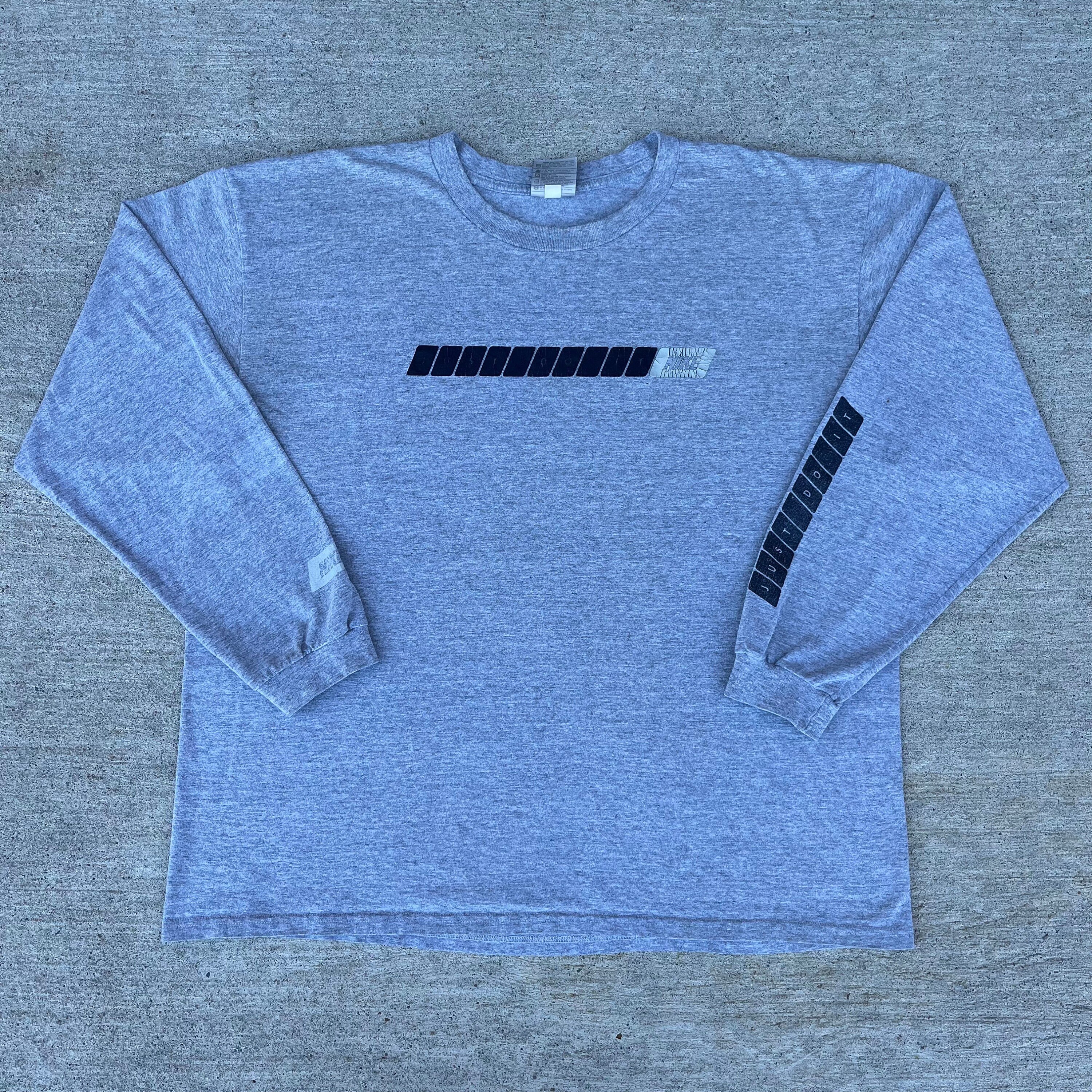 nike just do it long sleeve t shirt