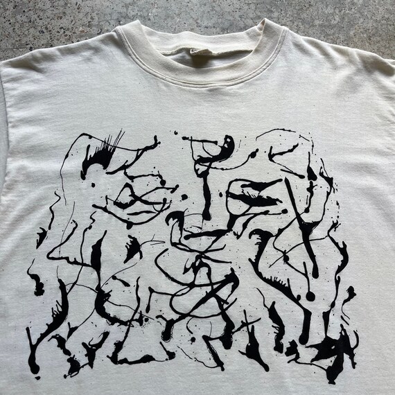 90’s Jackson Pollock Art TShirt Gem