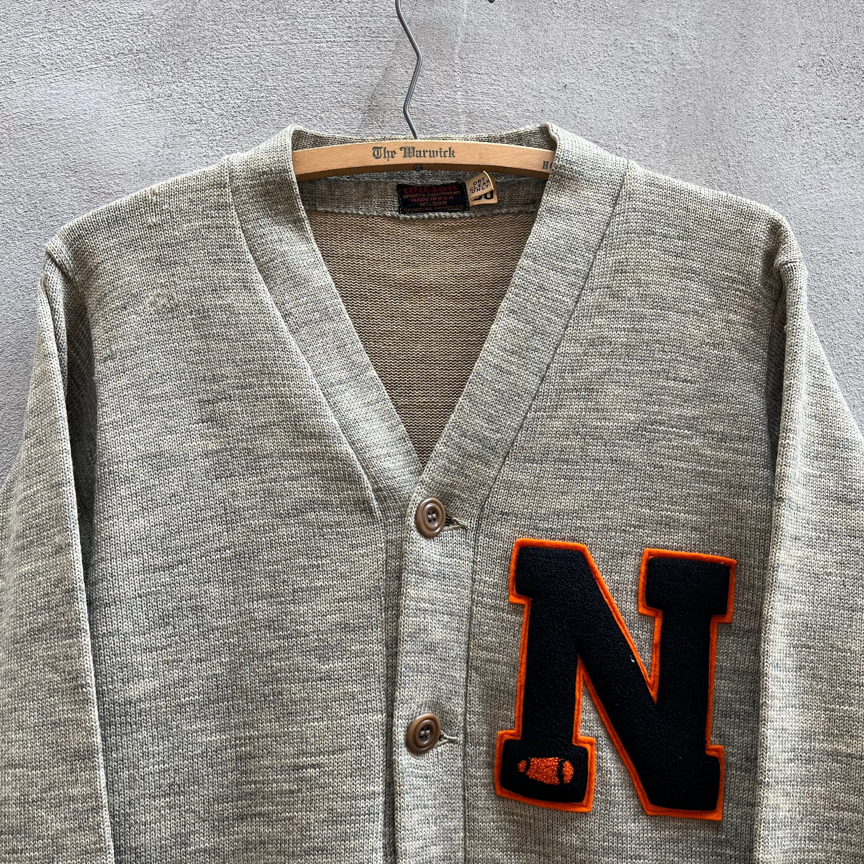 50s Wilson Letterman Cardigan - Etsy