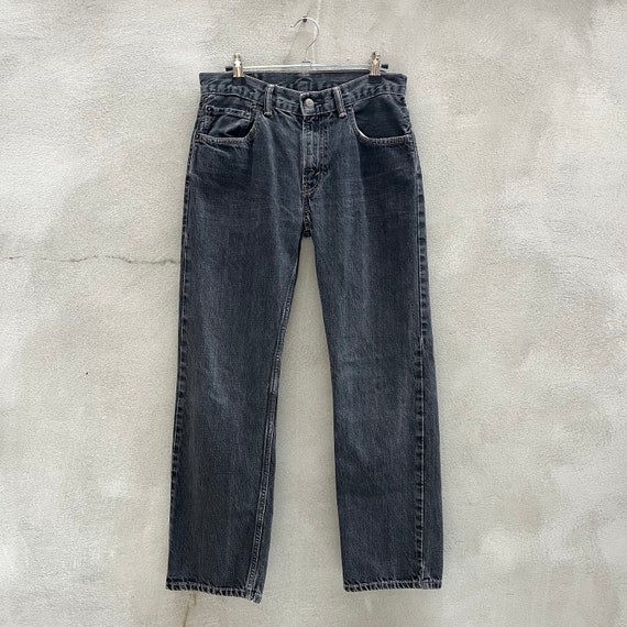 Y2K Vintage Levi's 505 Black Denim Jeans