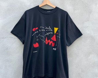 Camiseta Joan Miro Art de los 90
