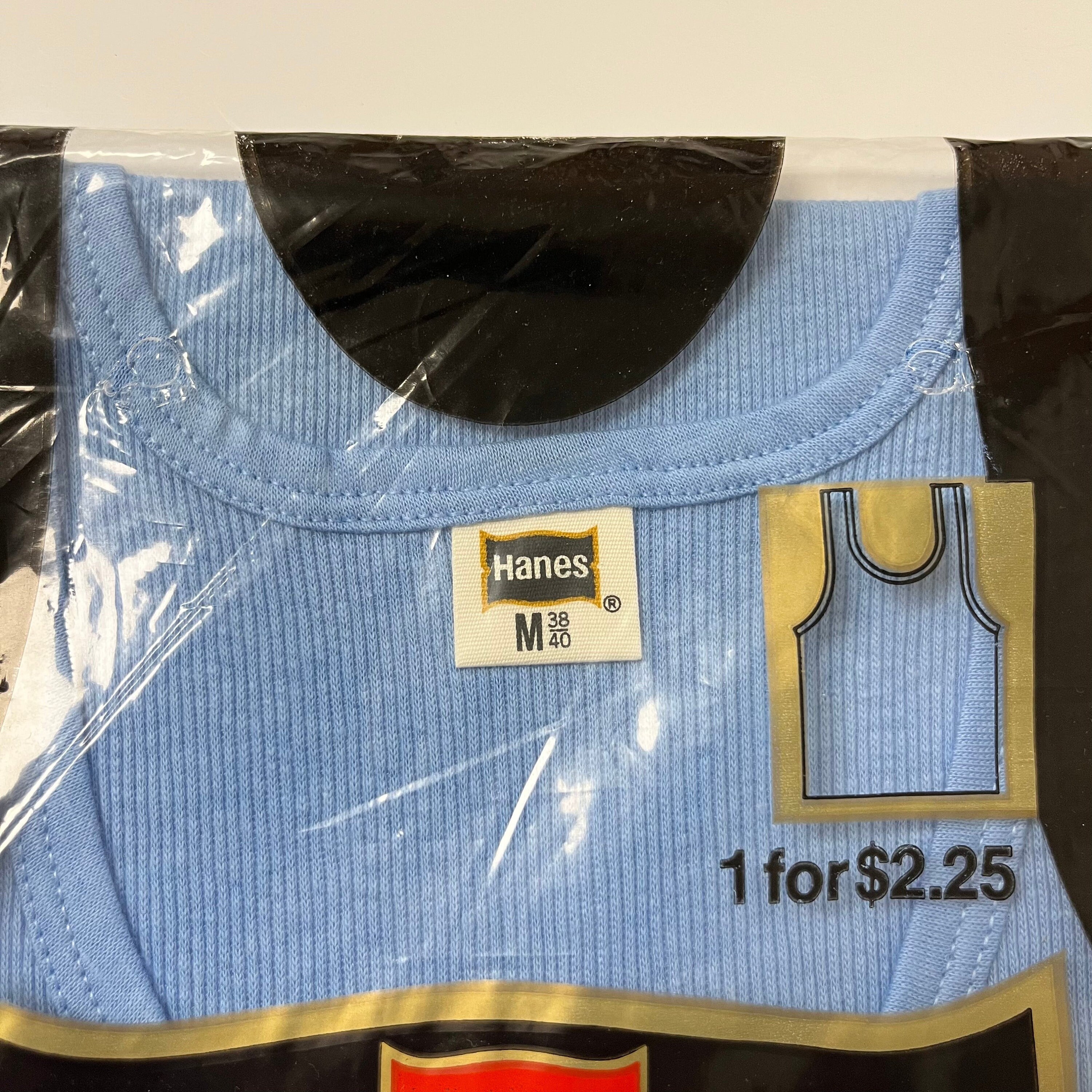 60's-70's Hanes Under Colors Dead-stock Blue Tank Top - Etsy