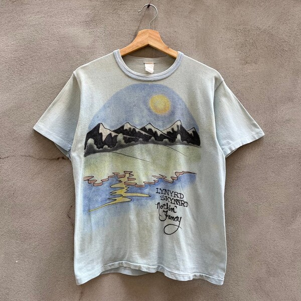 T-shirt Lynyrd Skynyrd « Simple Man » - Coton, Manches Courtes, Tailles S à 5XL, Personnalisable