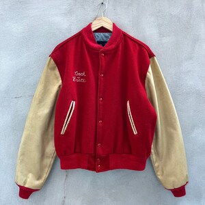Vintage letterman jacket - Etsy 日本