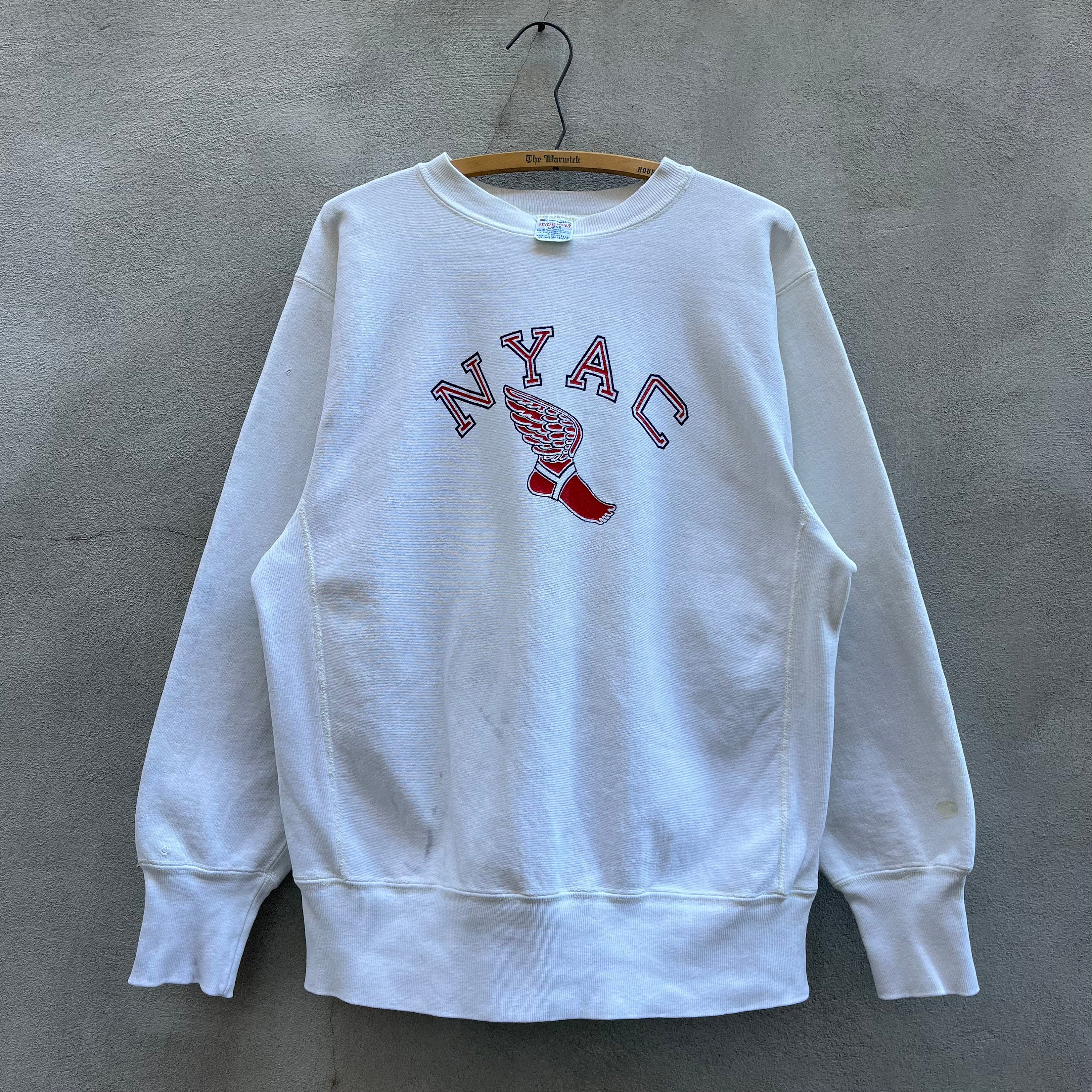 90s Champion NYAC Reverse Weave Crewneck - Etsy