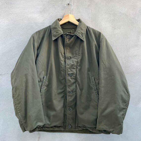 40s USN Military N-4 Deck Jacket - image 1