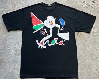 ヴィンテージ 90 年代 Suc JOAN MIRO アートプリント T シャツ - Etsy 日本
