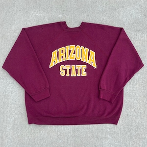 70s 80s Arizona State University Sweatshirt - Extra Large