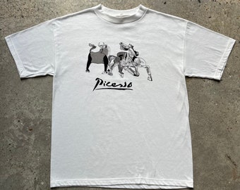 90’s Pablo Picasso Animal Art T-Shirt