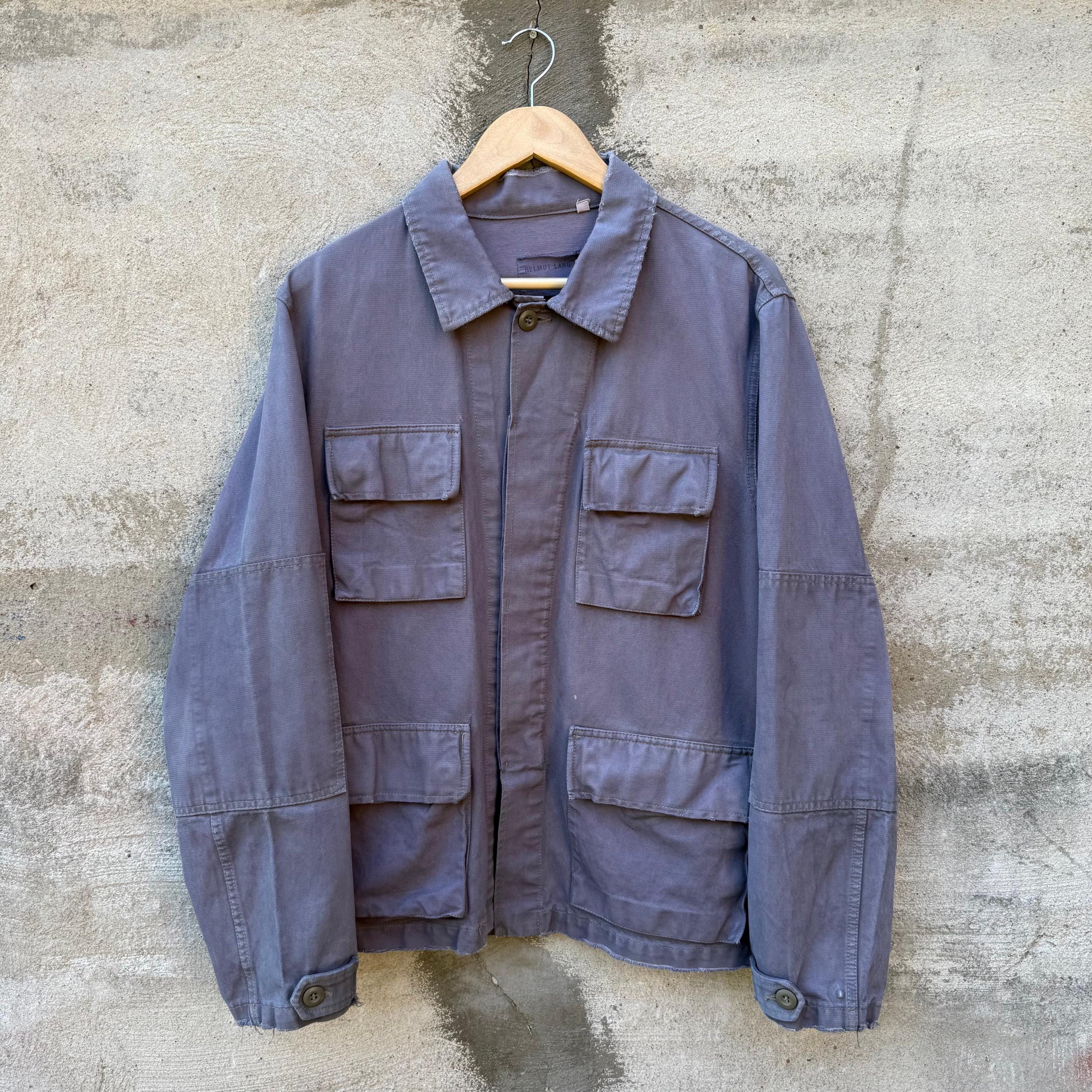 ジャケット・アウター Helmut lang shirt bottom jacket helmut-lang-vintage-90s-slit-