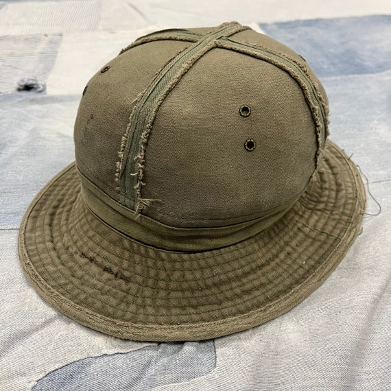 40’s WWII Military HBT Daisy Mae Bucket Hat - image 8