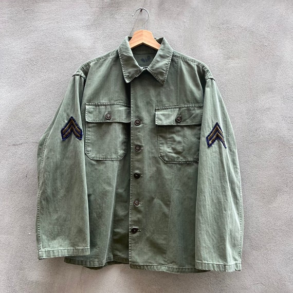 40’s Military HBT Button Down