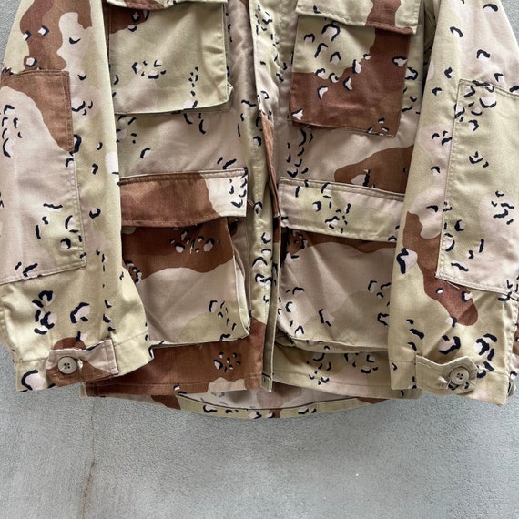 80's Desert Camouflage Military Jacket - image 5