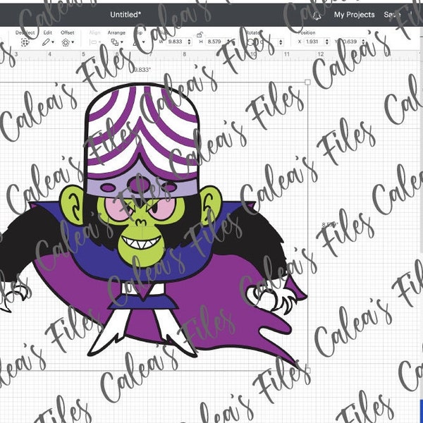 Mojo Jojo  Svg | Mojojojo SVG | Powerpuff Girls Svg