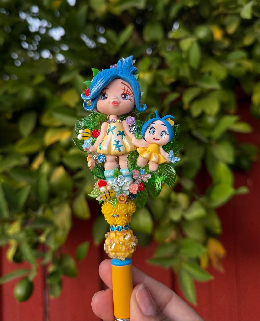 Inside Out-Inspired Beaded Pens – Two-Sided Design