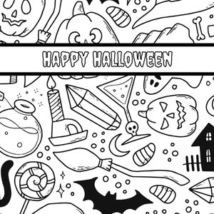 Halloween Coloring Sheet