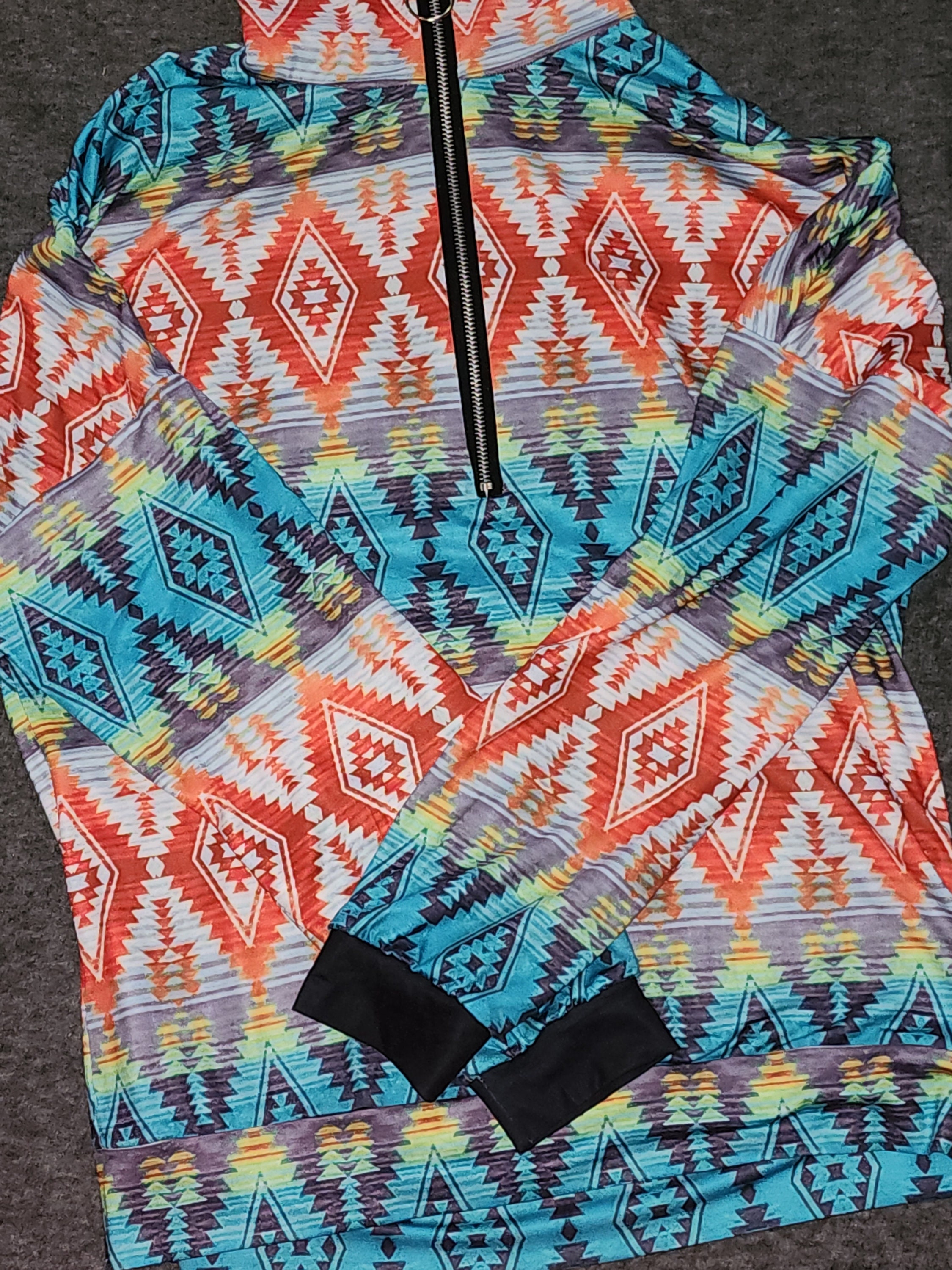 Walmart sales aztec pullover